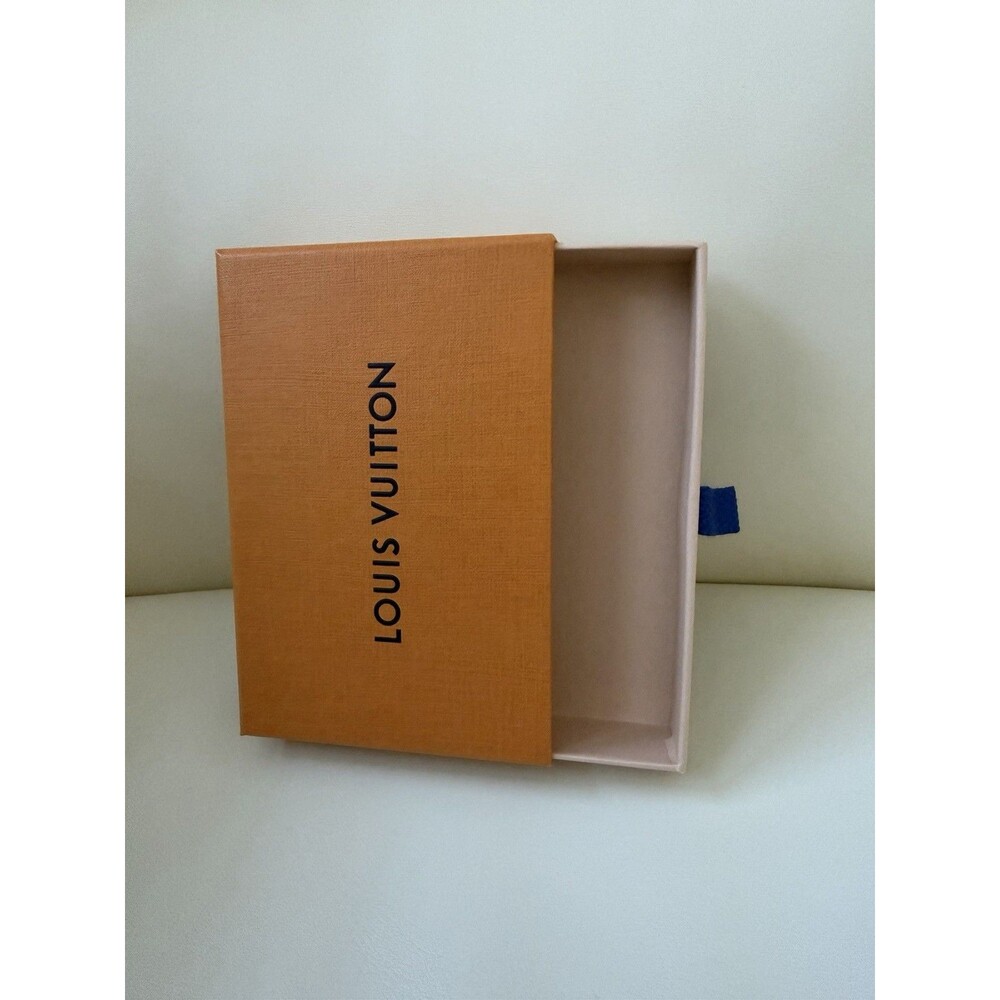 Authentic Louis Vuitton LV Small Wallet Gift Box Pull-Out 3.5x5.5x1